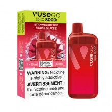 Disposable -- Vuse Go 8000 Strawberry Ice 20mg